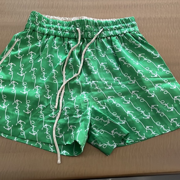 Sandro Green Linen Beach Set - Picture 5 of 6